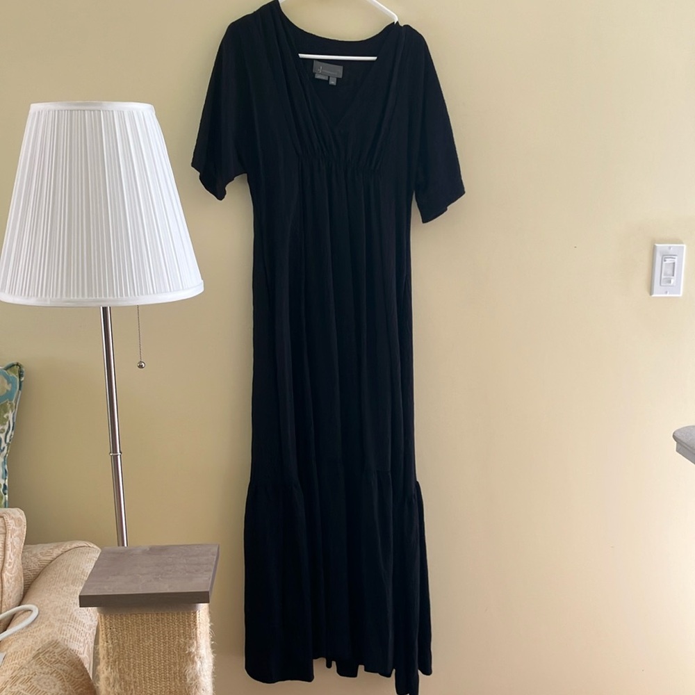 Anthropologie Black Maxi Dress